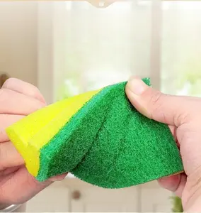 Multi-Use Kitchen Scrub Sponges, Non-Scratch Cleaning Sponges for Home