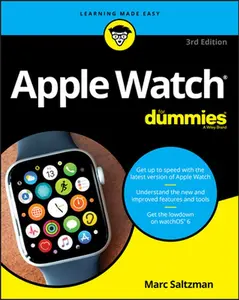 USED-Apple Watch for Dummies by Saltzman, Marc (Paperback)