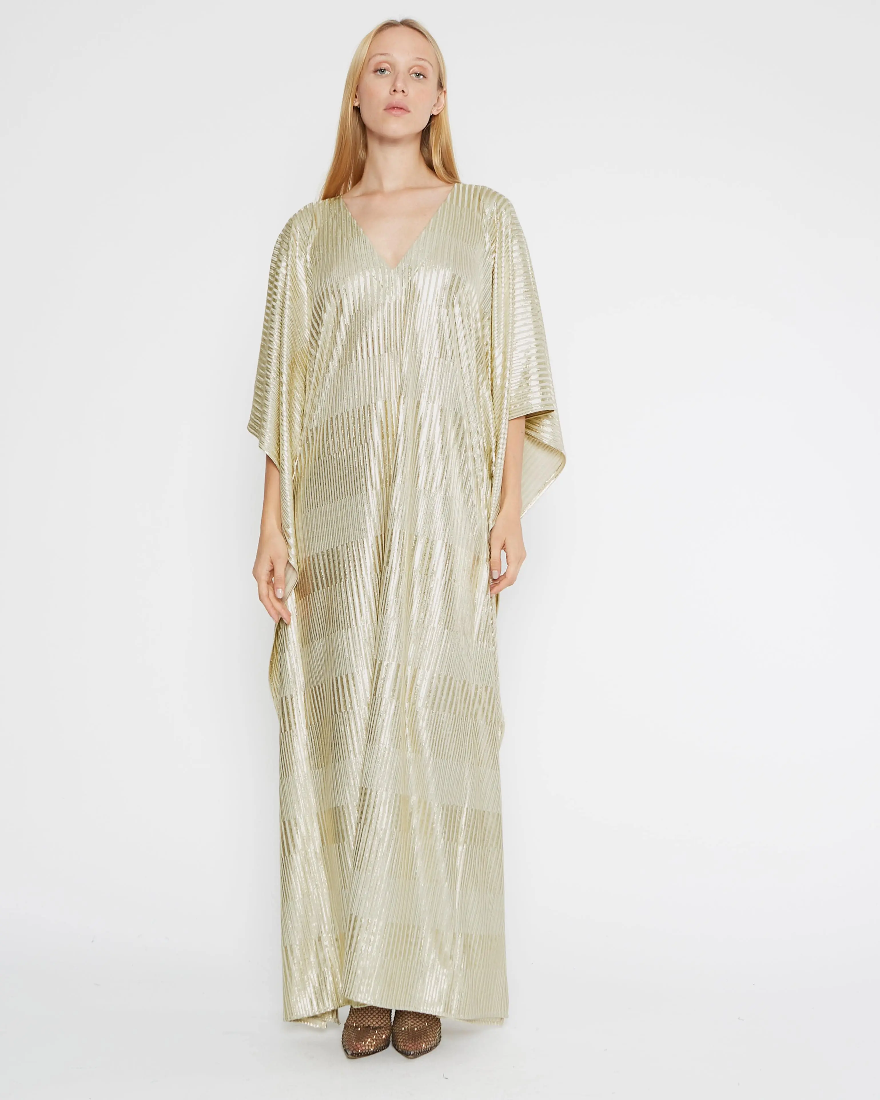 Metallic Caftan- Wholesale