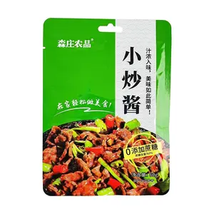 Mori Zhuang Stir Fry Sauce 60g - No Added Sucrose, Authentic Chinese Cooking Seasoning for Home Kitchen