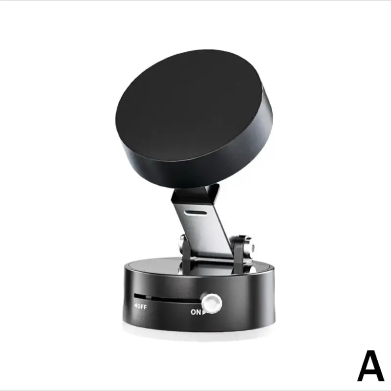 Magnetic Suction Cup Phone Mount - Strong Magnetic Hold & Hands-Free Access for Safe Driving - Compact Design - Easy Installation on Smooth Surfaces