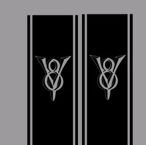 V8 Bedside Decal, 10"x46", set of 2 vinyl window decal Stickers