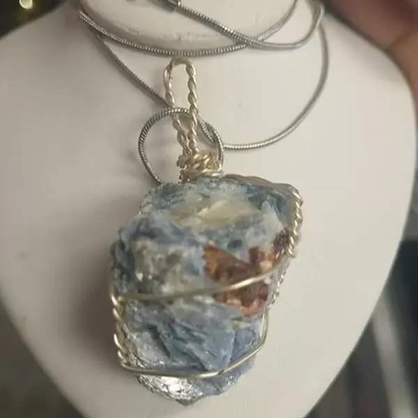Blue Kyanite Necklace