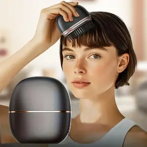 Multifunctional Portable Wireless Hair Straightener,2-in-1 Heated Comb and Iron, Rechargeable Travel Essential,Out Styling Friendly Tool, Anti-frizz Brush