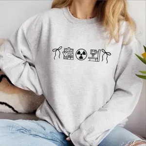 Radiology X-ray Technologist Xray tech Aesthetic Comfort Sweatshirt Casual Crew Neck Casual Comfortable Casual Wear - Cute, Tops, Hoodie