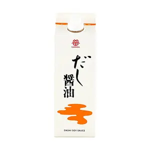 KAMADA Japanese Soy Sauce 500ml - Premium Dashi Soy Sauce with Bonito Broth for Noodles, Sashimi, Tofu & Japanese Cuisine