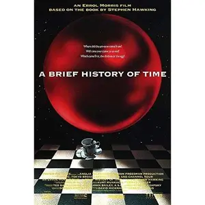 A BRIEF HISTORY OF TIME 27"x40" D/S Original Movie Poster One Sheet 1991 Stephen Hawking Roll