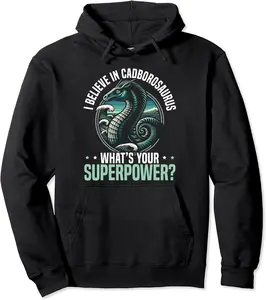 Cadborosaurus Caddy Legendary Creature Cryptozoology Cryptid Pullover Hoodie - Mohamedab Shop 35B0D3Y7CXKK