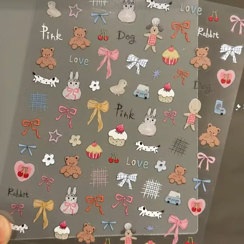 Cute DIY Craft Stickers for Phone Cases, Pens, Mugs