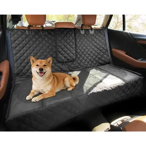 Pet Bench Seat Covers for Mid-Size Sedans and SUVs, Heavy Duty Nonslip  Seat Protector for   Seat,   Seat Covers for Dogs and , Armrest & Seatbelt Access(Black)