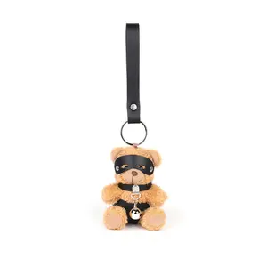 Cuddle Rebel - Midnight Charm Bear Keychain