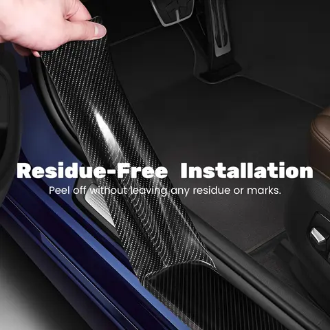 Waterproof Anti-Scratch Car Stickers for Trunk Door Sill, Universal Bumper Protector Tape and Decorative Car Decals, Automotive Decals, Car Accessories