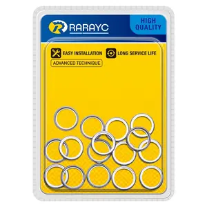16 Pcs Oil Drain Plug Gaskets Crush Washers Seal Replacement For 803916010