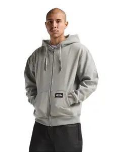 Shakawear  Men's Essential Super Heavyweight Zip Hoodie Sweaters Tops Cotton Menswear