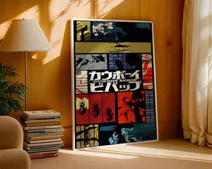 Cowboy Bebop Anime Poster: Vintage Manga Art Print