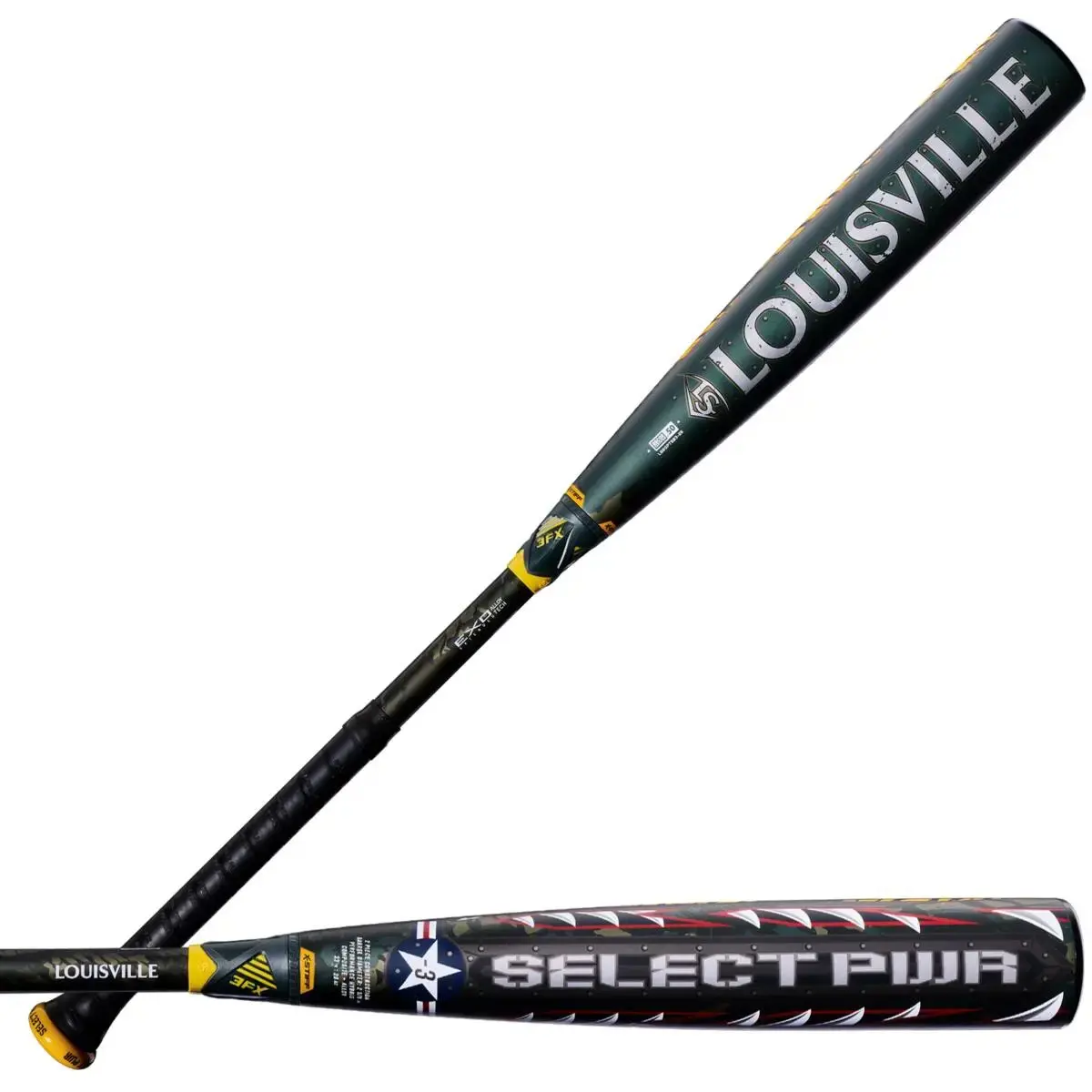 2027 Louisville Slugger SELECT PWR Tigershark -3 BBCOR Baseball Bat WL2700201