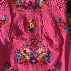 Toddler Baby Girls Dress Traditional Embroidered Floral Cinco De Mayo Outfit Summer Folklorico Fiesta Dress