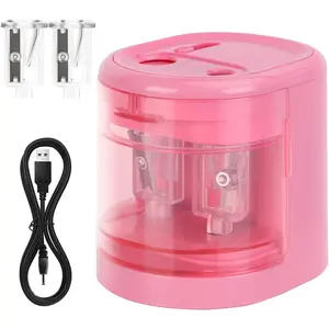 Electric Pencil Sharpener, Double Hole ()