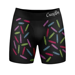 Mens I Dont Have The Time Or The Crayons to Explain This Boxer Briefs Funny Underwear Funny Graphic Boxers Dad Joke  Funny Sarcastic  Mens Novelty Boxer Briefs Black