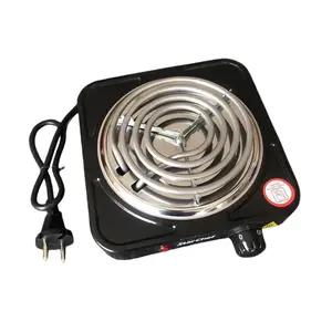 AORAN 1000W Electric Hot Plate Tabletop Model Single Cast Iron Burners Temperature Control Power Indicator Light Easy to Clean