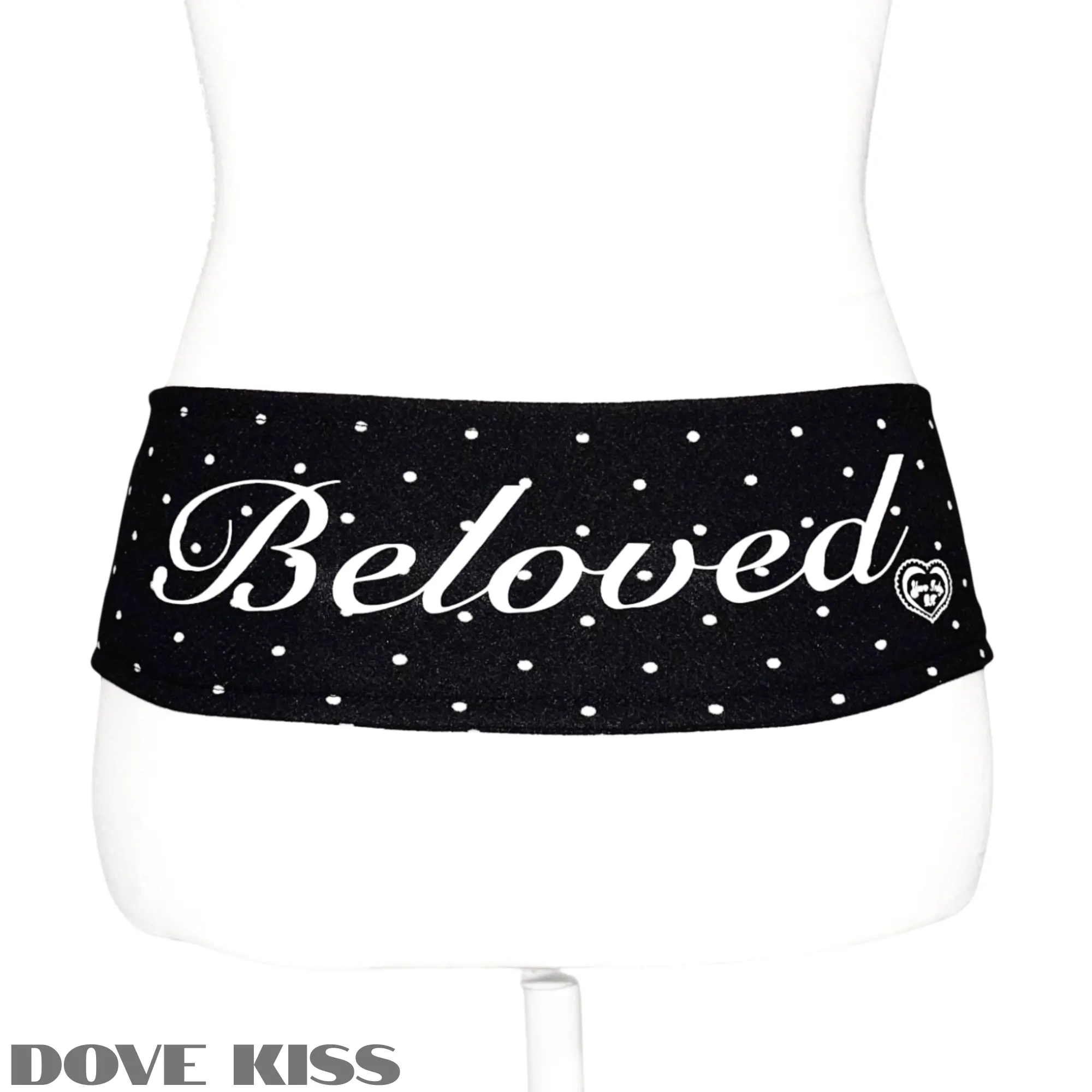 “BELOVED” Polka Dot Waistband
