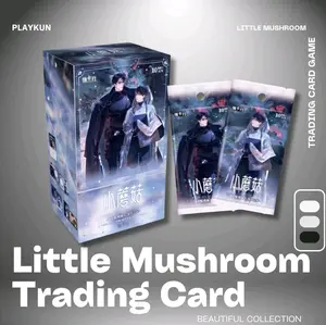 Little Mushroom Trading Card Booster Box Series 2, 16 Packs, Official Licensed Collectible Cards (Featuring An Zhe and Lu Feng) Danmei Novel Collection