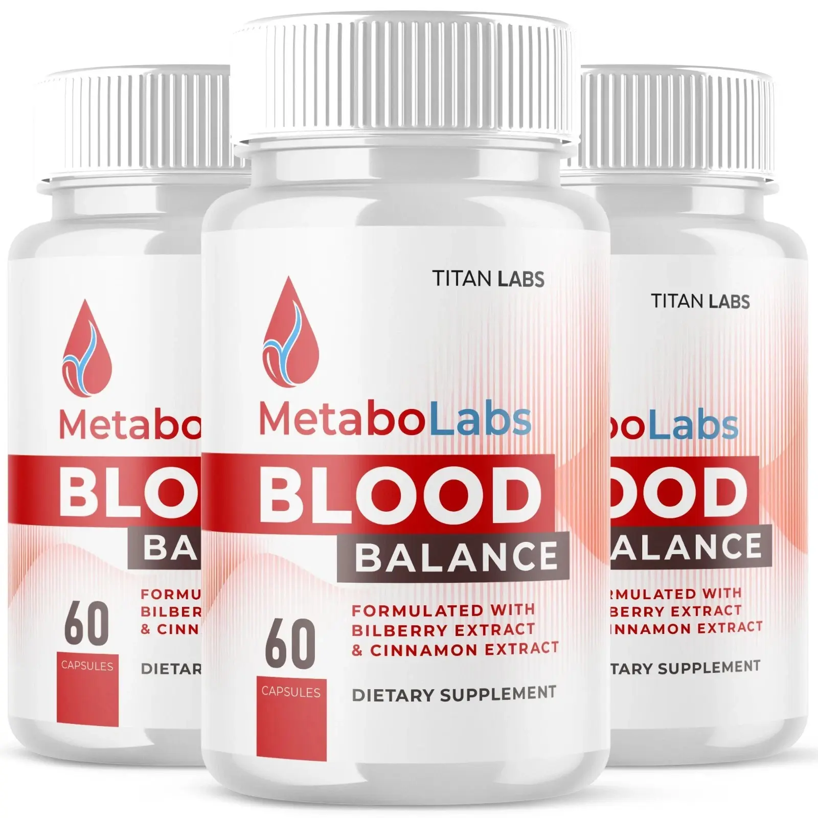 (3 Pack) Metabo Labs Advanced Blood Support MetaboLabs 180 Capsules