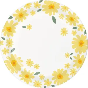 Daisy Cake Plates 8ct