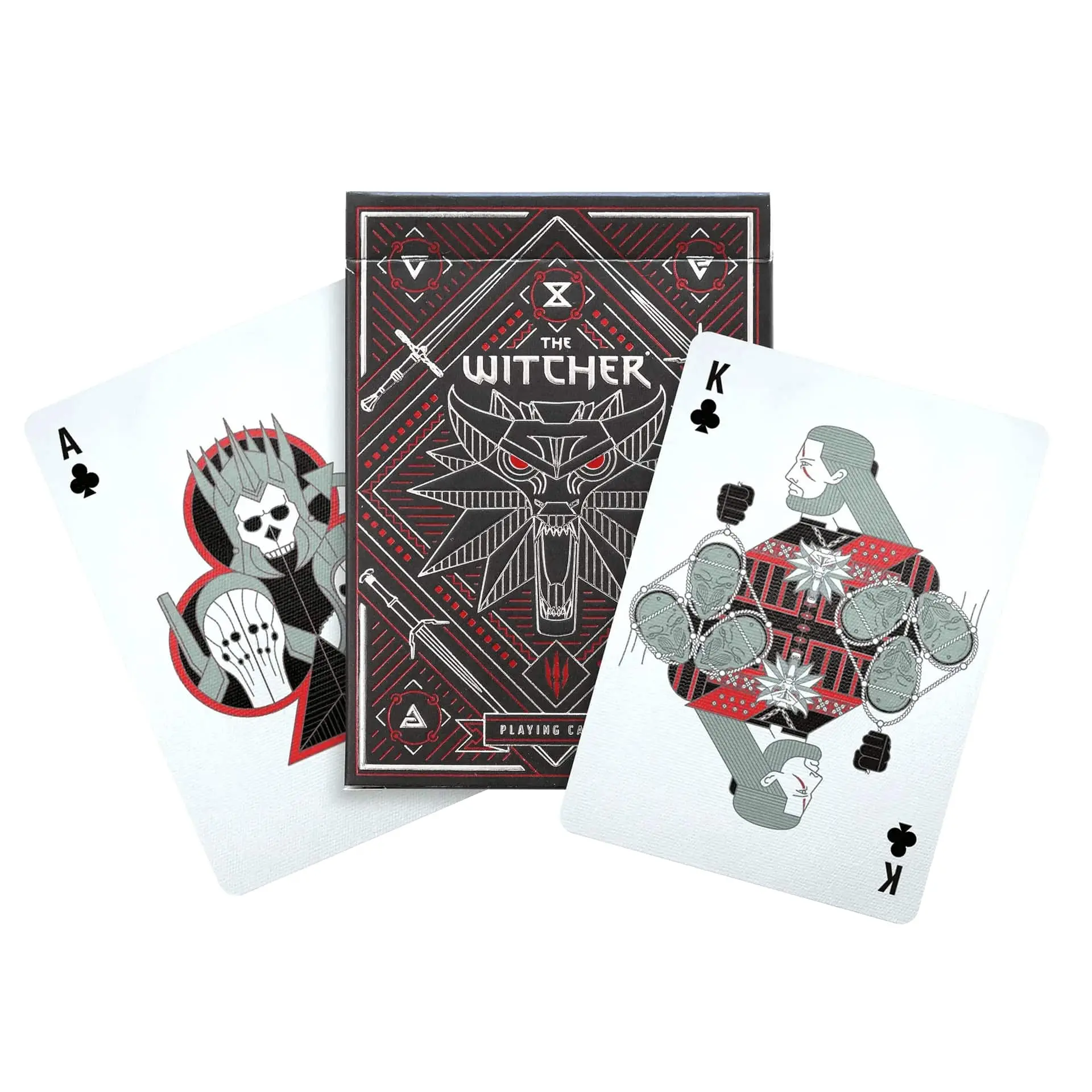 The Witcher Playing Cards |  Red Edition 54 Card Deck Game Night | Gaming Fan Gift