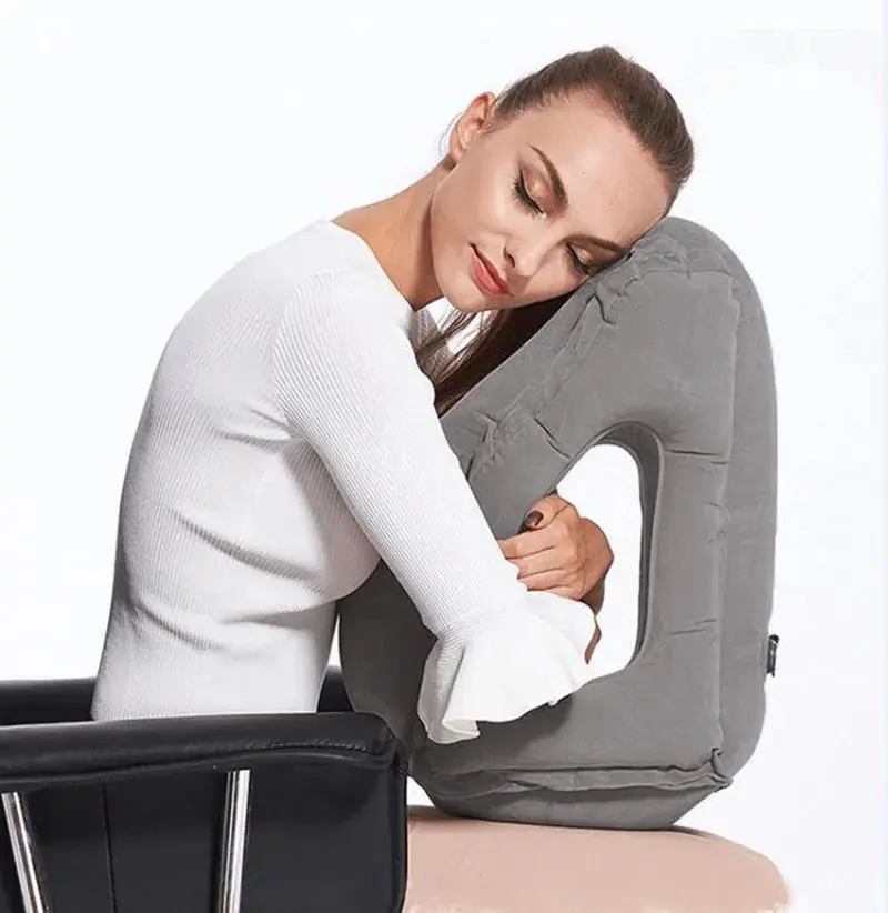 Inflatable Air Travel Pillow | Portable Neck Support for Restful Travel
