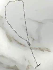 Eden silver adjustable necklace