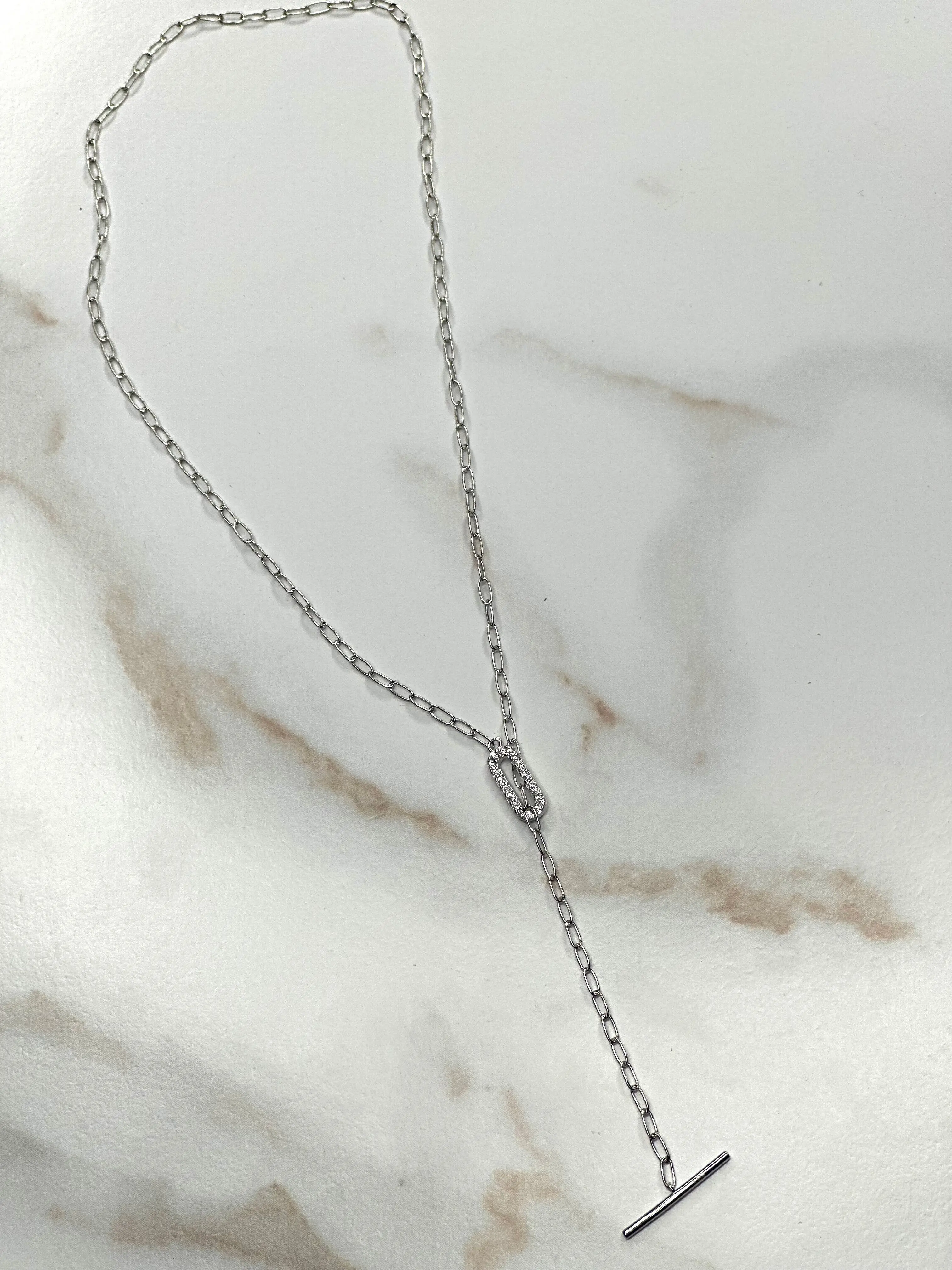Eden silver adjustable necklace Eden silver adjustable necklace