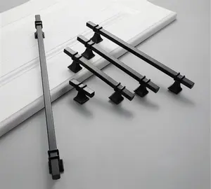 Cabinet Pull Handles Kitchen Cabinet Pulls Drawer  Black Handle Gold Knobs Square TBar Furniture Hardware Cupboard Dresser Handle knob 1363