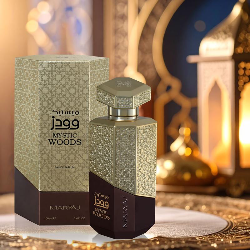 Maryaj Mystic Woods - Long Lasting Perfume for Men and Women - Musk Cologne for Men and Women - Aromatic, Woody Fragrances - Eau de Parfum - 3.4 oz