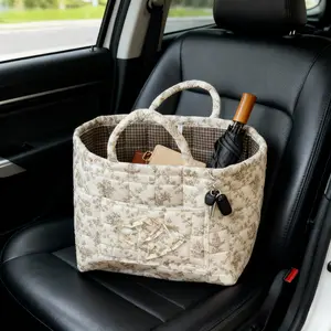 Car Storage Basket Organizer, Multi-Purpose Car Interior Accessories, Durable & Space-Saving Design for Vehicles, Car Accessory