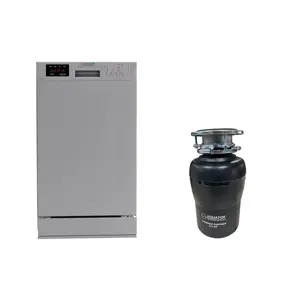 Equator Advanced Appliances SB 1840 + GD 075 Equator 18 in Dishwasher 10 place QUIET 110V E-Star ADA+3/4 HP Garbage Disposer