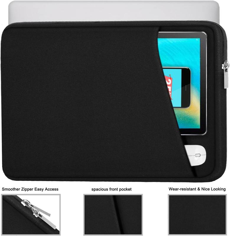 Laptop Bags 15.6 Inch Laptop Sleeve – Stylish Slim Briefcase Bag for MacBook, HP, Dell, Lenovo – Water-Resistant Laptop Bags 13-14 Inch Laptop Sleeve – Stylish Slim Briefcase Bag for MacBook, HP, Dell, Lenovo – Water-Resistant Work Tote for Men & Women