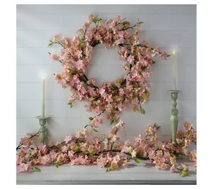 24" Cherry Blossom Wreath