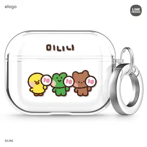 LINE FRIENDS | elago minini Case for AirPods Pro [3 Styles]