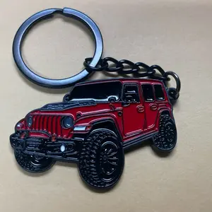 NEW - Metal Keychain For Jeep - Wrangler