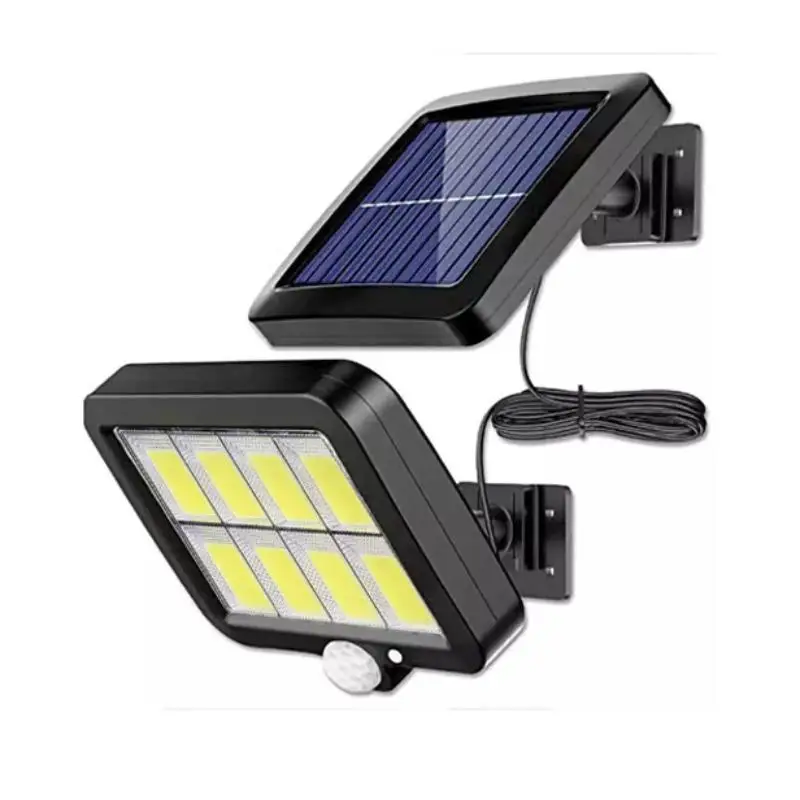 Solar Outdoor Motion Sensor Wall Light, Outdoor LED Light with 3 Lighting Modes, Decorative Wall Lamp, Spotlight for Garden, Street, Porch, Yard Decor