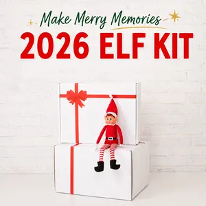 2026 Elf Kit | 24-Day Christmas Elf Kit with Props, Activities & Messages