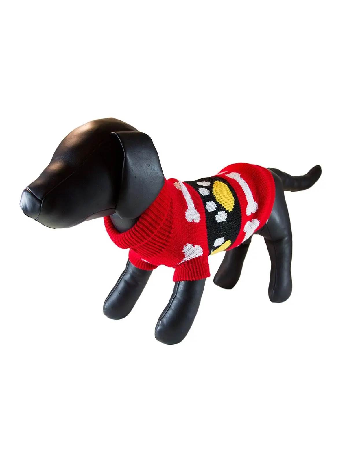 Petcessory DS1422BXL Red Woolen Turtleneck Dog Sweater - Extra Large