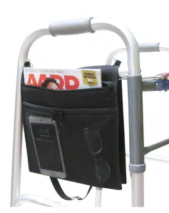 Tote that attaches to a walker.