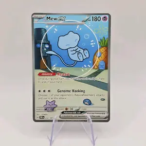 Bubble Mew X Bikini Bottom Colab Custom Card 180 HP with Restart Ability and Genome Haeking Feature