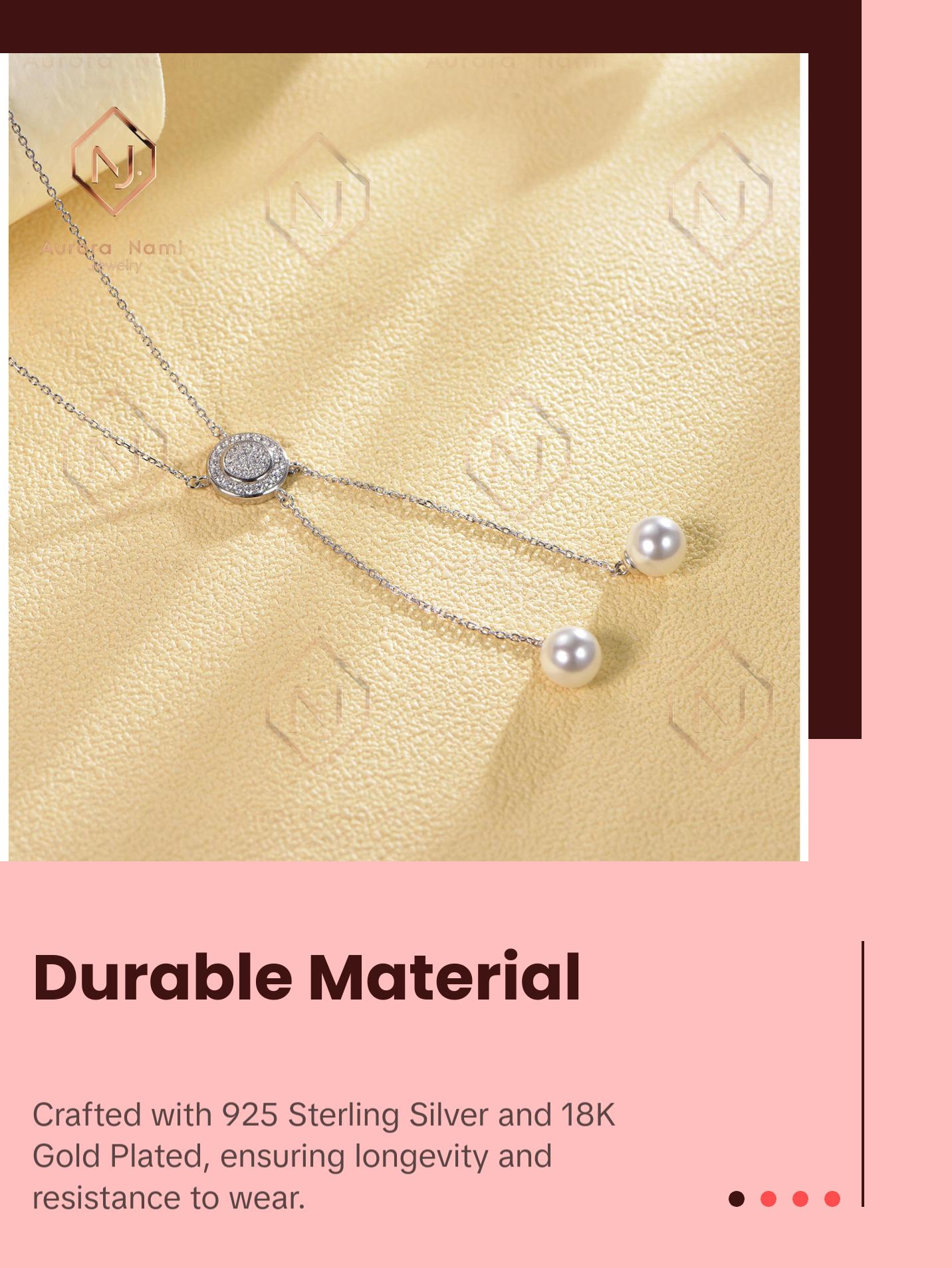 Freshwater Pearl Lariat Necklace Freshwater Pearl Lariat Necklace