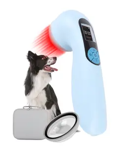 Handheld Red Light Therapy Device for Joint & Muscle Discomfort, Natural Relief for Dogs, Cats & Horses | 12×650nm Red Light + 2×808nm Near Infrared Light | USB Rechargeable, Wireless, Adjustable Intensity，bddy care