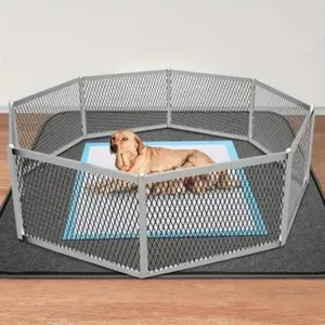 100 Pack Absorbent Disposable Dog Training Pads, Leak-Proof Pet Urine Pad for Small Animals, Puppies, Cats, Dogs, Ideal for Lab Dogs