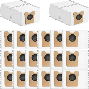 20-Pack C10, Omni C20 Replacement Dust Bags Compatible with for Eufy C10, C20 Omni Robot Vacuums, Vacuum Bags for Eufy, Activated Carbon Layer Large Capacity Disposable Dust Bags