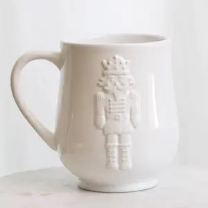 Nutcracker Embossed Mug